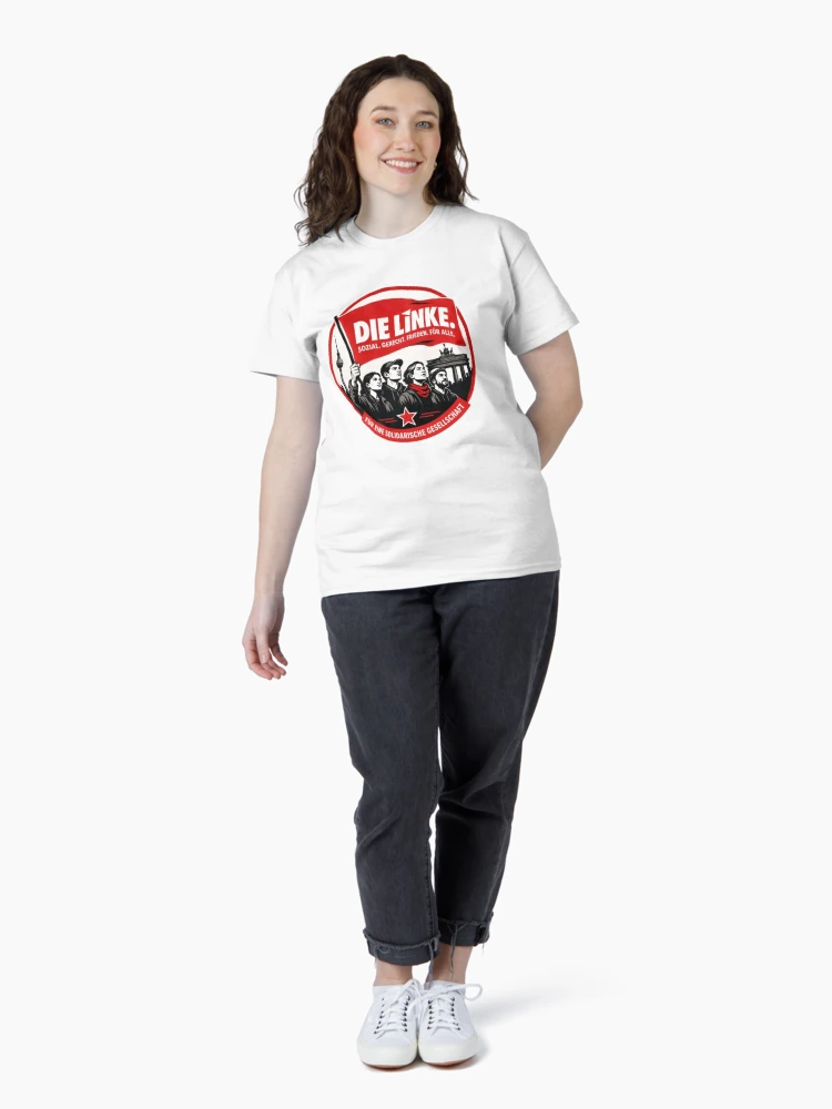 Thumbnail 4 von 7, Classic T-Shirt, Die Linke designt und verkauft von THE Company.