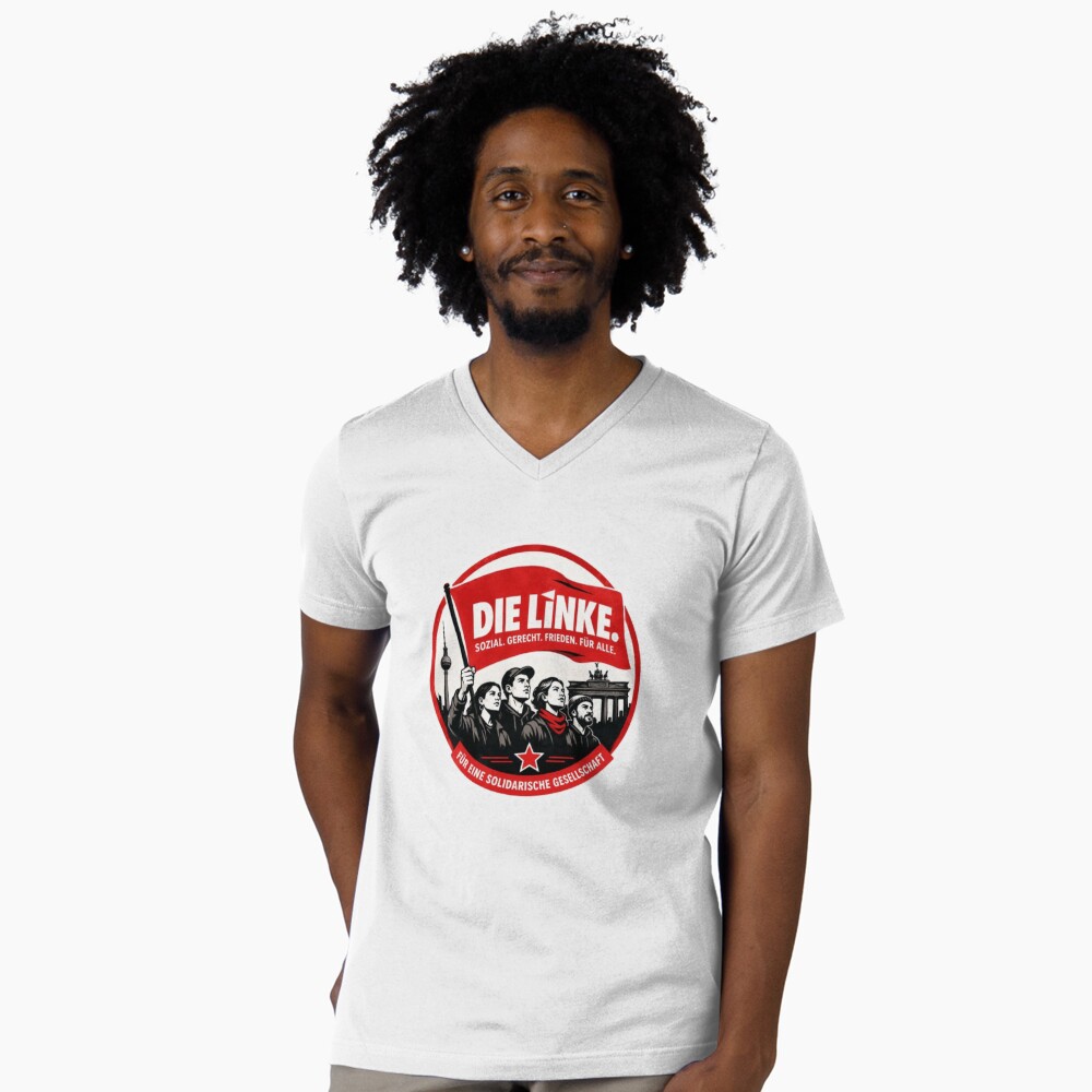 Artikel-Vorschau von T-Shirt mit V-Ausschnitt, designt und verkauft von THE Company.