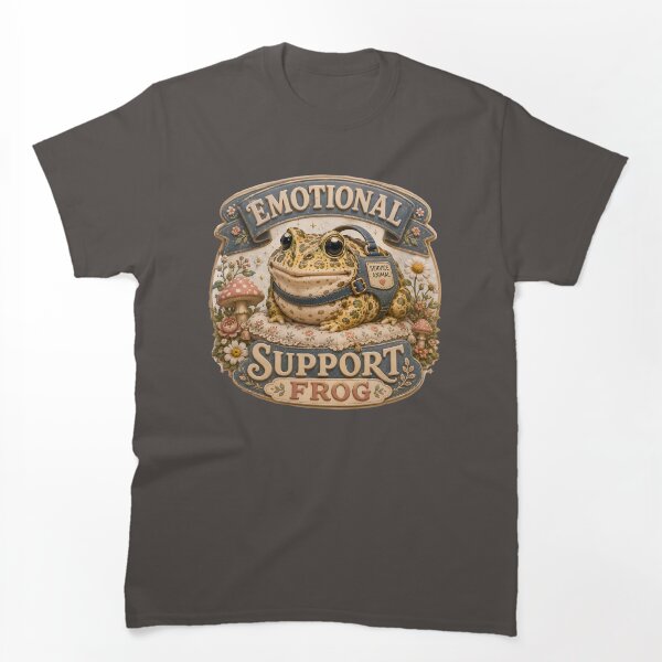 Item preview, Rana de apoyo emocional Rana Pacman designed and sold by Weirdwildco69.