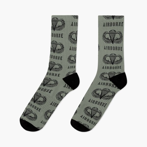 Item preview, US airborne parawings - black designed and sold by wordwidesymbols.