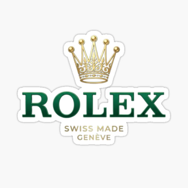 Artikelvorschau, Luxuriöses Rolex-Kronenlogo | Hochwertiges Genfer Design aus der Schweiz | Elegantes Branding in Grün und Gold entworfen und verkauft von AdityaShop18.