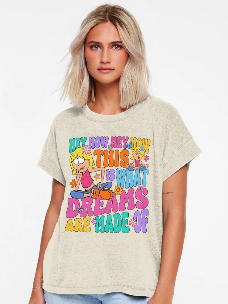 Aperçu 2 sur 4. T-shirt décontracté avec l'œuvre Hé ! Voilà de quoi sont faits les rêves : la nostalgie de l'an 2000 ! créée et vendue par MichaelAdamArt.