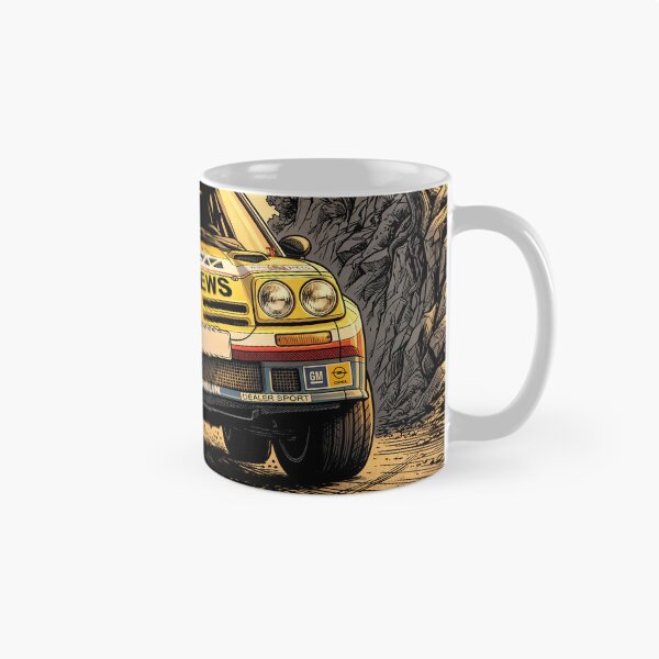 Aperçu de l'œuvre Dessin animé Opel Manta B 400 Groupe B créée et vendue par Racing Art Store.
