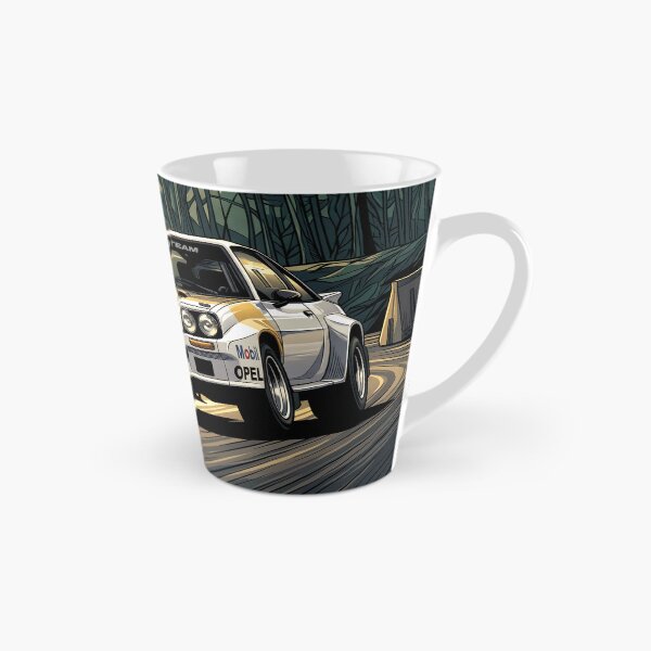 Aperçu de l'œuvre Dessin animé Opel Manta B 400 Groupe B créée et vendue par Racing Art Store.