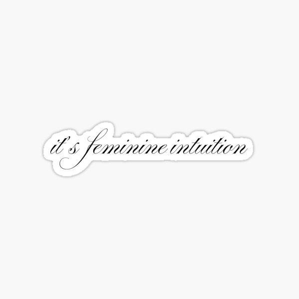 Item preview, Intuición femenina designed and sold by Studio Abriana.
