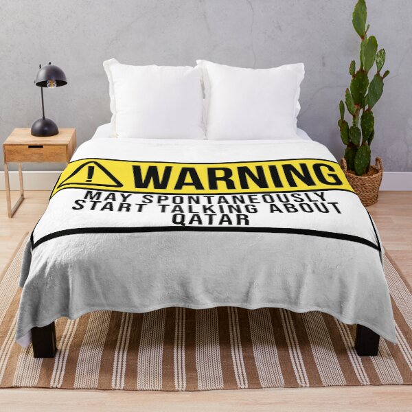 Item preview, Qatar Warning designed and sold by XCIV.