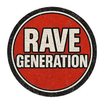 Artwork thumbnail, Rave Generation | Underground Warehouse Rave Design by |TRSSHOP|