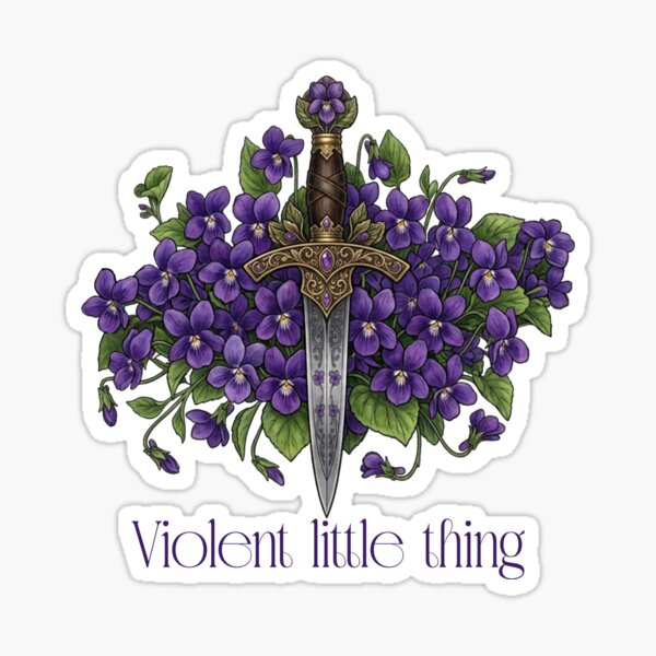 Item preview, Violent little thing - Violet  designed and sold by creativestuff11.