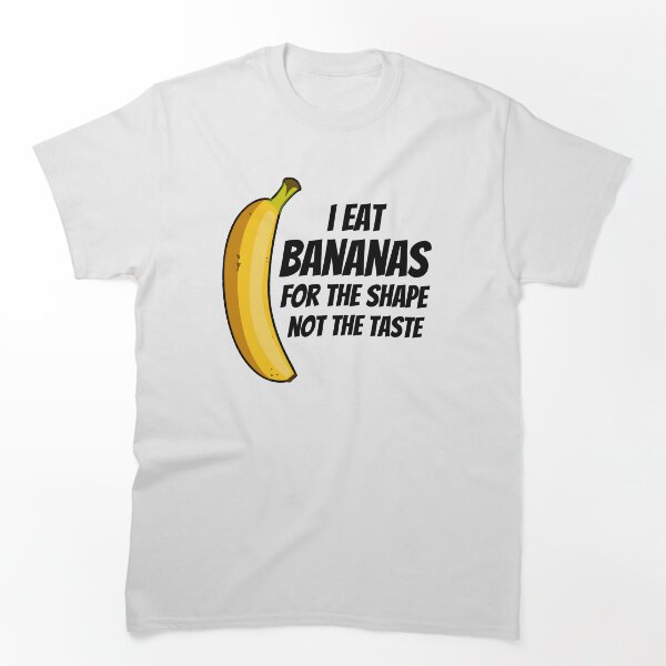Artikelvorschau, Ich esse Bananen wegen ihrer Form, nicht wegen ihres Geschmacks. Peinlicher Flughafenaustausch. entworfen und verkauft von RockFireMerch.