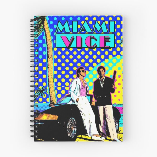 Artikelvorschau, Miami Vice Retro-Fernsehprogramm entworfen und verkauft von Mark Vickers.