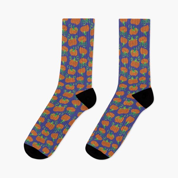 Item preview, Pumpkin Columns on Blue designed and sold by Digitalmyth's Designs.