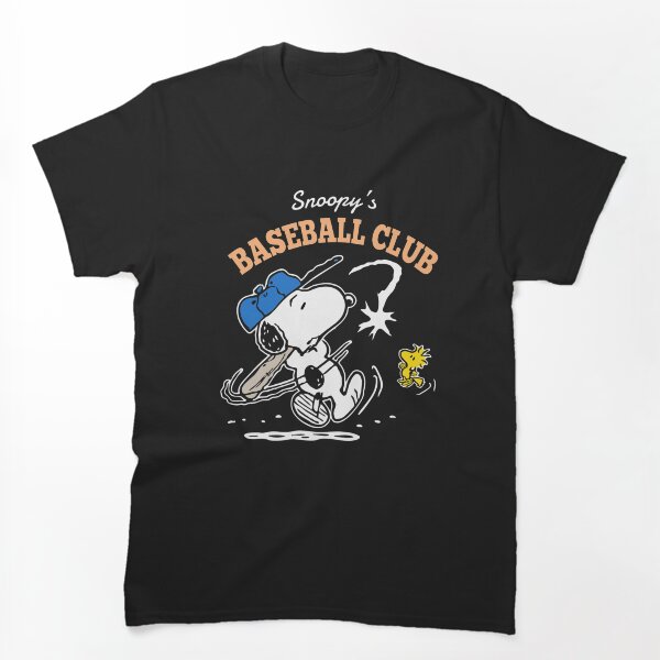 Item preview, Gráfico deportivo del club de béisbol de Snoopy designed and sold by DamianRoy88.