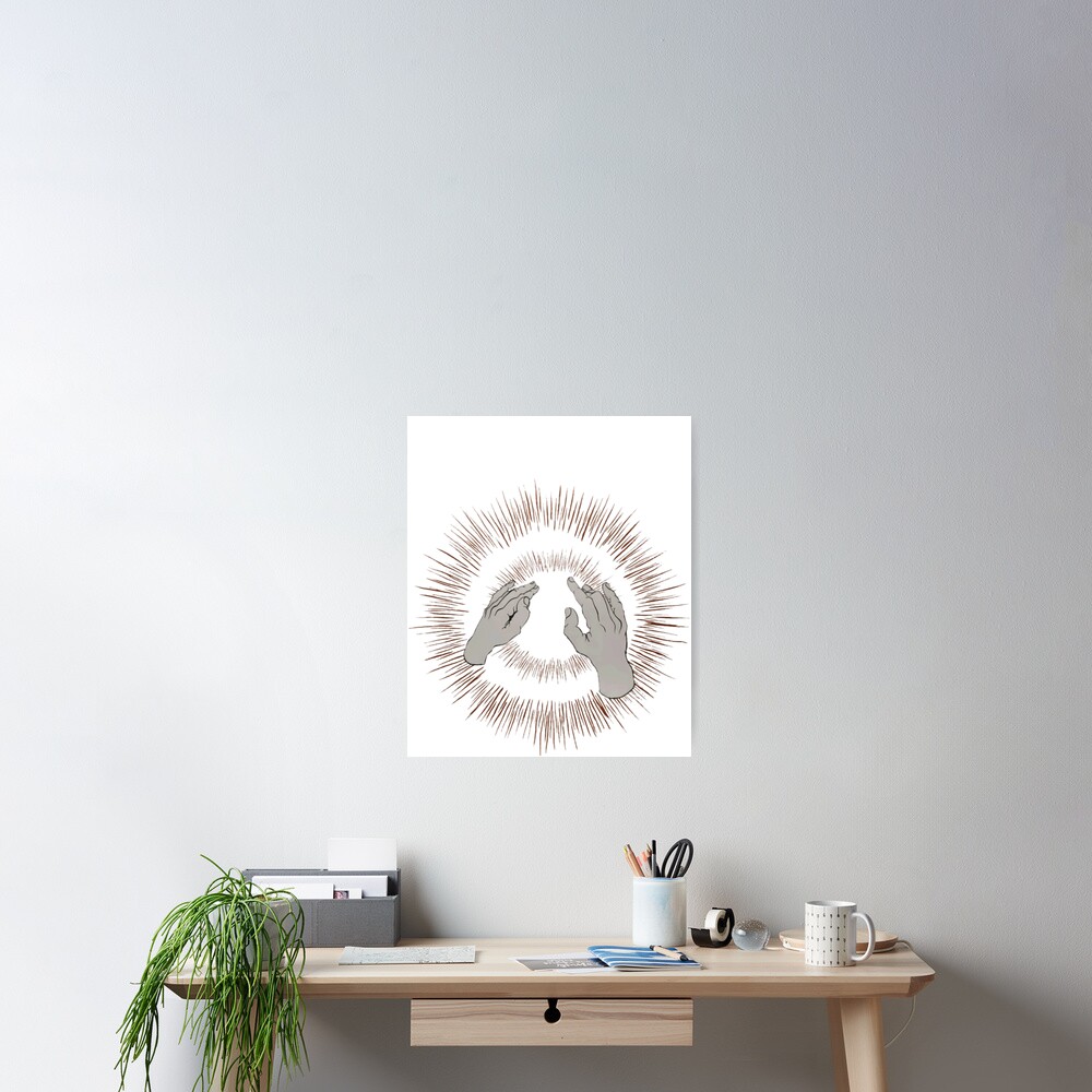 Vista previa del artículo con la obra «Póster», diseñado y vendido por NECA-W.