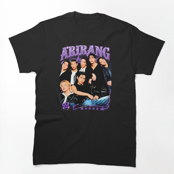 Item preview, BTS Arirang Todos los miembros Bootleg Vintage Graphic designed and sold by DarrinReilly.