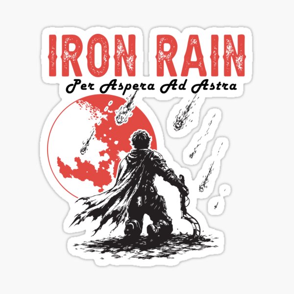 Item preview, Red Rising Iron Rain Ciencia ficción, Per Aspera Ad Astra, Darrow, regalo para amantes de los libros designed and sold by garetlundberg.