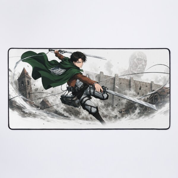 Artikelvorschau, Levi – Attack on Titan entworfen und verkauft von Orca-Design.