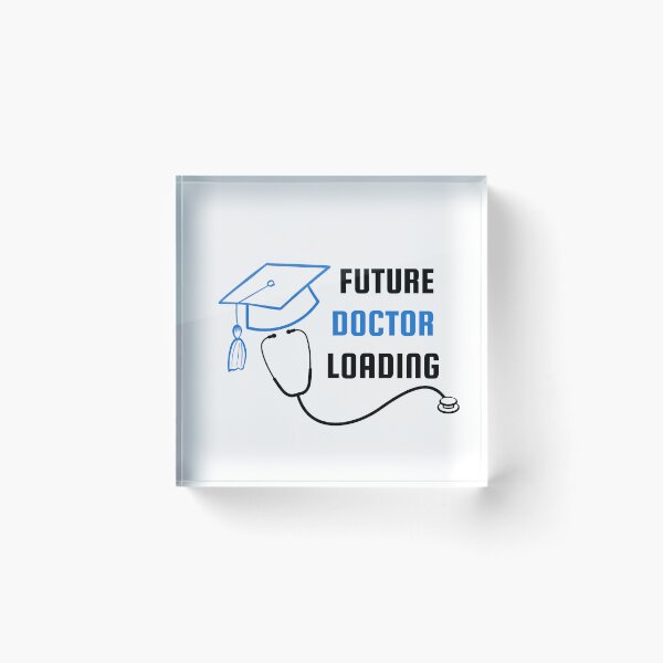 Item preview, Futuro Doctor Cargando... | Pegatina de Estudiante de Medicina designed and sold by Gravixa.