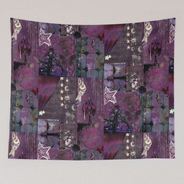 Aperçu de l'œuvre Esthétique whimsigoth violette créée et vendue par BrontesWhimsyStore.