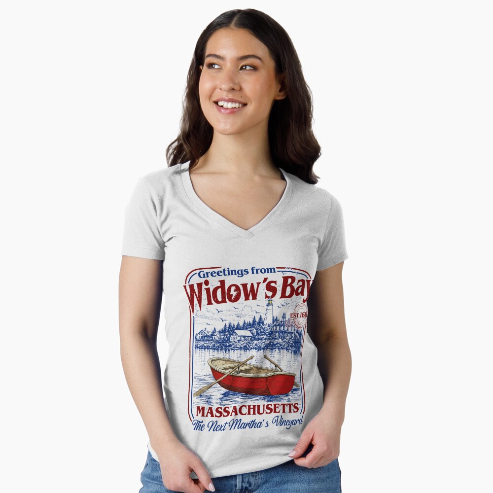 Artikel-Vorschau von Tailliertes T-Shirt mit V-Ausschnitt, designt und verkauft von Landesign.