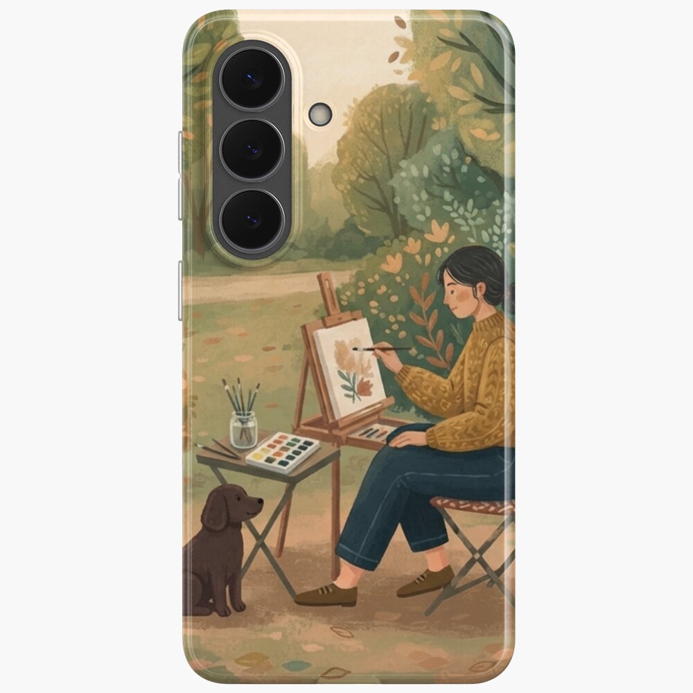 Aperçu de l'œuvre Coque souple Samsung Galaxy créée et vendue par BlareBlare.