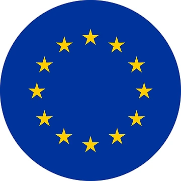 Artwork thumbnail, European Union Circle Flag EU by shitpostee
