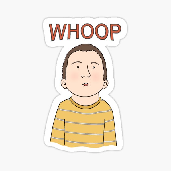 Aperçu de l'œuvre Brick Heck « Whoop » créée et vendue par Stippledoo.