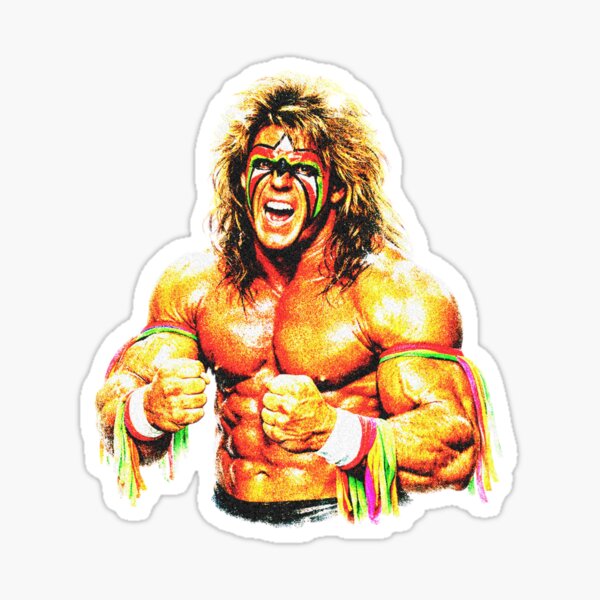 Artikelvorschau, Ultimate Warrior 80er-Jahre-Wrestling entworfen und verkauft von FreakNRetro.