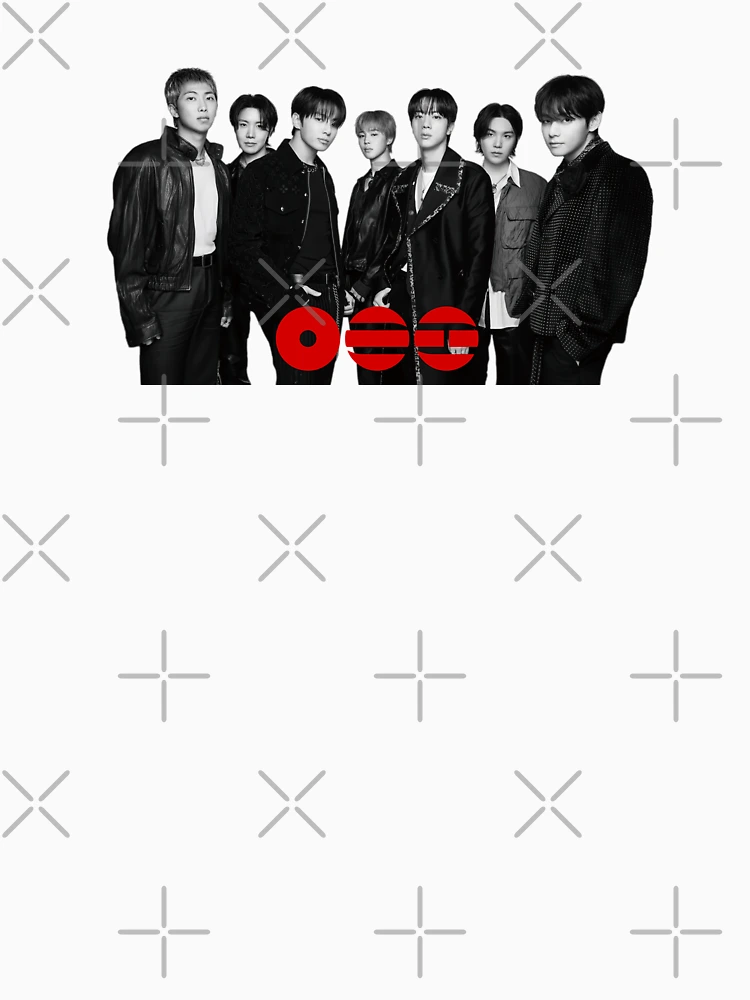 Imagen 7 de 7, Camiseta clásica con la obra Foto grupal de BTS Arirang, diseñada y vendida por Baby blue.