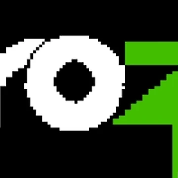 Artwork thumbnail, Microzine - Version 18 - Screen Logo - Green by ABSTRACT-IVISM