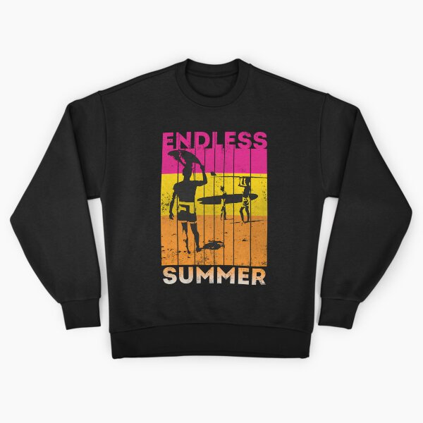 Aperçu de l'œuvre Été sans fin, coucher de soleil sur les surfeurs créée et vendue par TokenSloth.