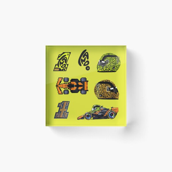 Item preview, Pack de pegatinas de Lando Norris para la F1 2026 designed and sold by Pink Polar F1.
