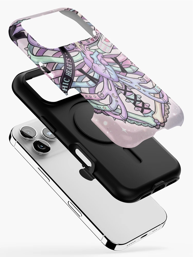 Thumbnail 2 of 4, iPhone Case, Ribcage heart designed and sold by FaeTomioka.