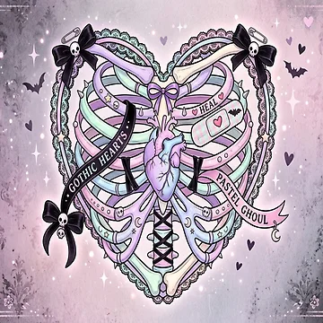 Artwork thumbnail, Ribcage heart by FaeTomioka