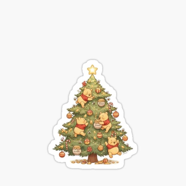 Artikelvorschau, Weihnachts-Winnie-Puuh entworfen und verkauft von F.A.M.S.