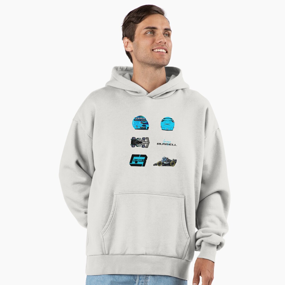 Vista previa del artículo con la obra «Sudadera con capucha oversize prémium», diseñado y vendido por Pink Polar F1.