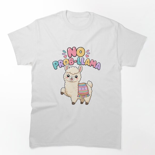 Item preview, No hay problema Llama Linda Kawaii Llama Dicho designed and sold by BoosterShop.