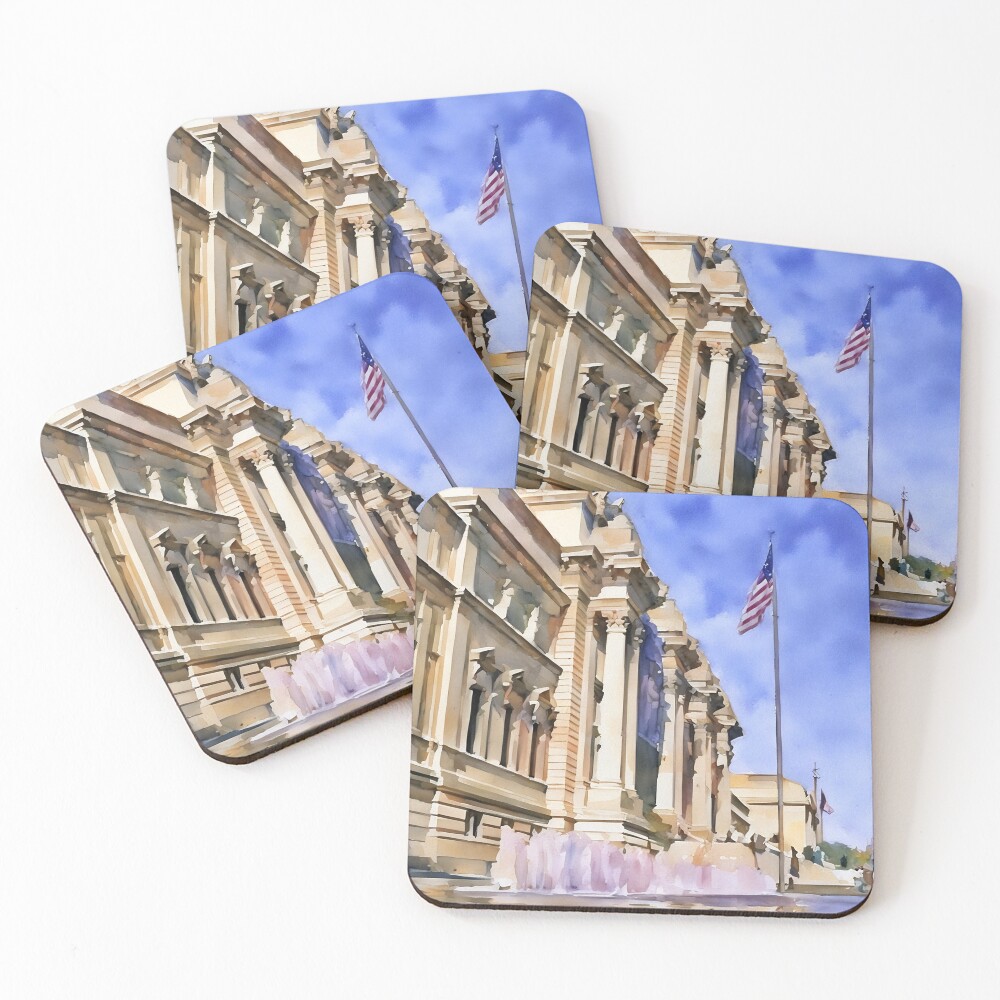 Item preview, Coasters (Set of 4) designed and sold by RCWatercolours.