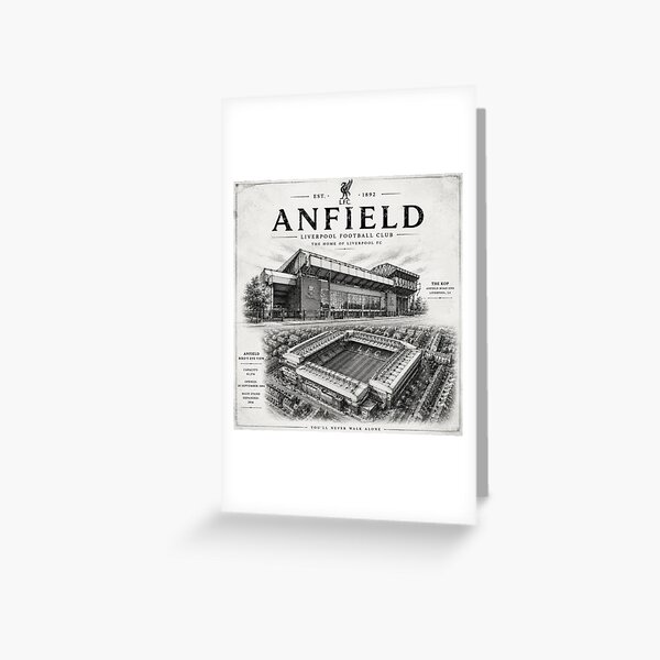 Aperçu de l'œuvre Plans d'époque du stade d'Anfield créée et vendue par MDC-99.