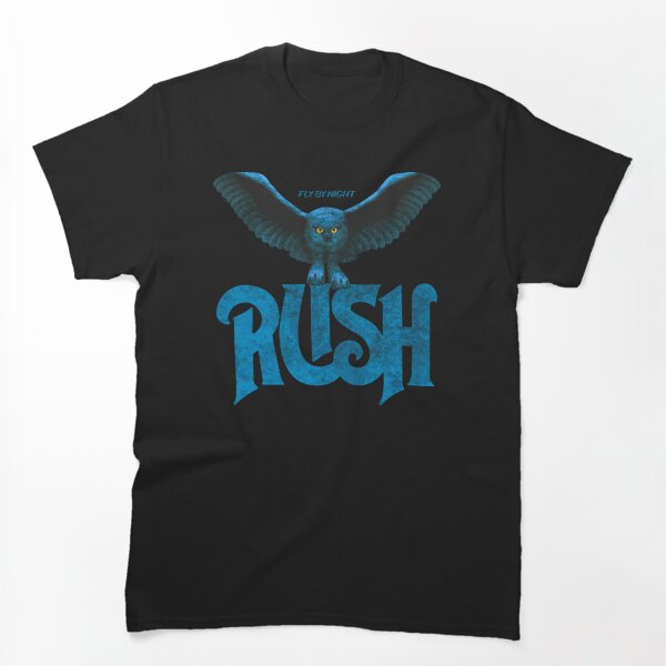 Artikelvorschau, Rush Band Owl Vintage Rock Design entworfen und verkauft von PlayfulCritter.