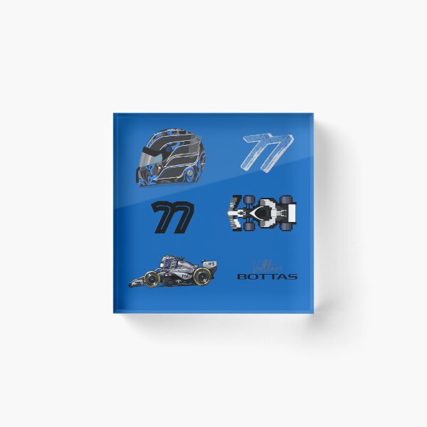 Item preview, Pack de pegatinas de Valtteri Bottas 77 F1 2026 designed and sold by Pink Polar F1.
