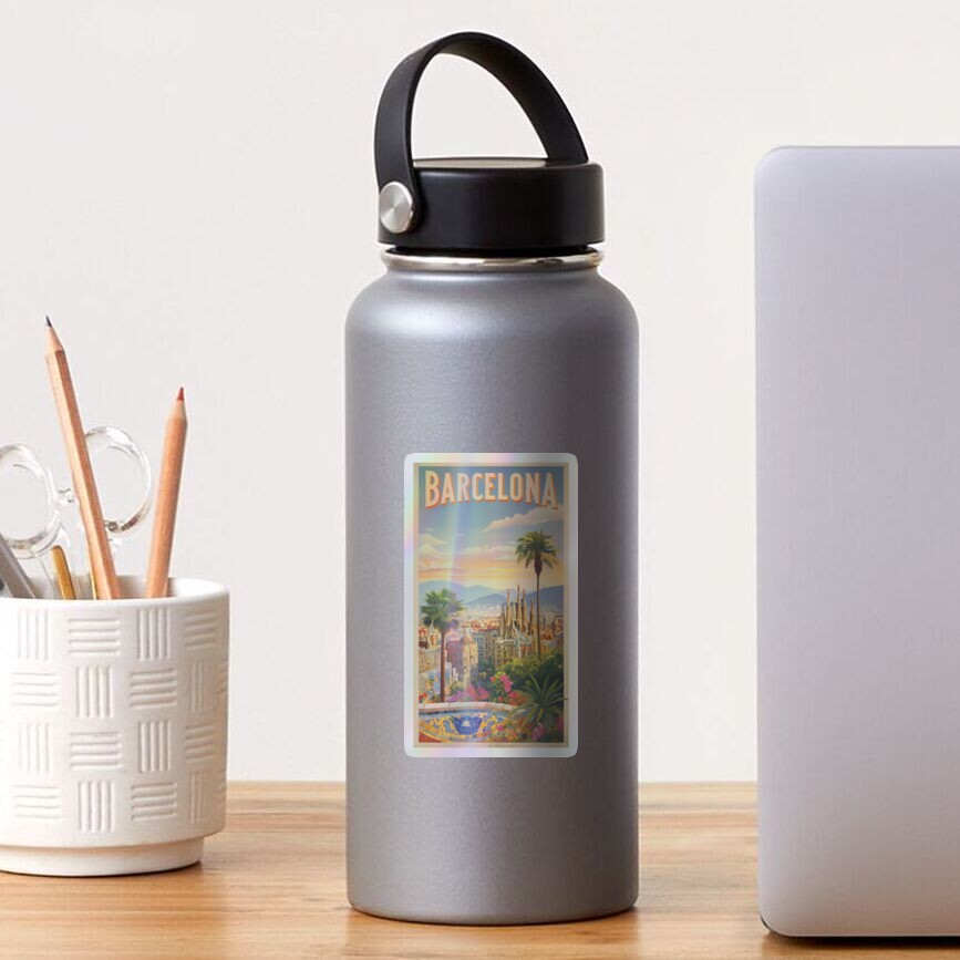 Aperçu de l'œuvre Sticker holographique créée et vendue par JIGUWORLD.