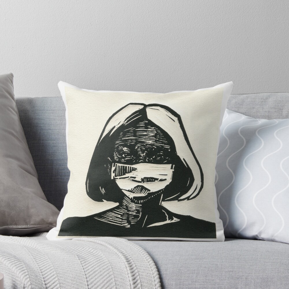 Aperçu de l'œuvre Coussin créée et vendue par IvorySketching.