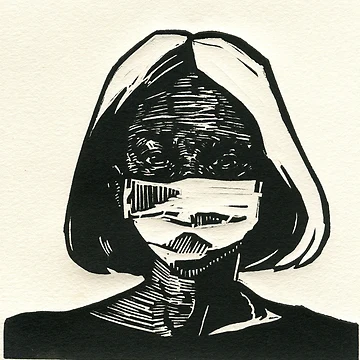 Aperçu de l'œuvre Masque Covid de IvorySketching
