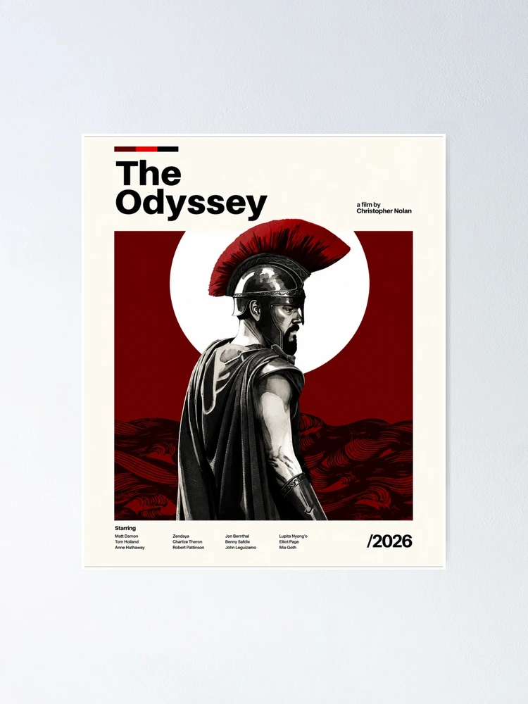 Thumbnail 1 of 3, Poster, The Odyssey designed and sold by Malakiacount.