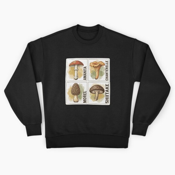 Aperçu de l'œuvre Tableau scientifique vintage des espèces de champignons créée et vendue par WillCraftx.