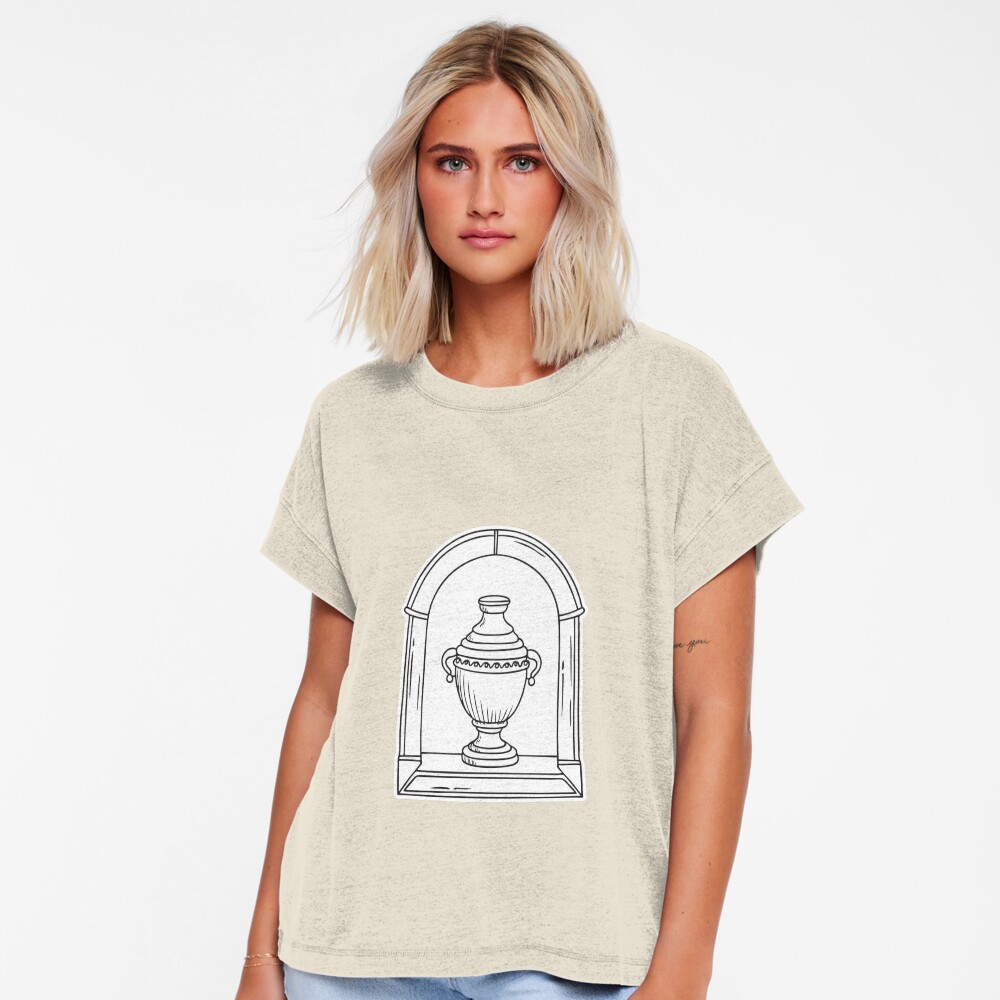Vista previa del artículo con la obra «Camiseta relajada», diseñado y vendido por rasagamastore.