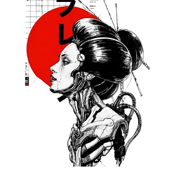 Artwork thumbnail, cyberpunk vaporwave japanese by DoodleAndTextS