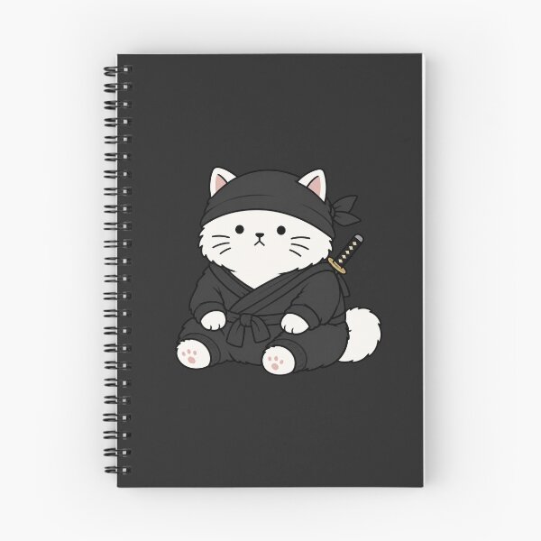 Item preview, Cute Ninja Cat  designed and sold by MonkiFlipp.
