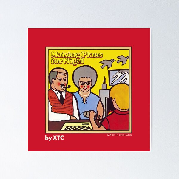 Item preview, XTC - Haciendo planes para Nigel designed and sold by Only Japan, Bowie, New Order, Ultravox.