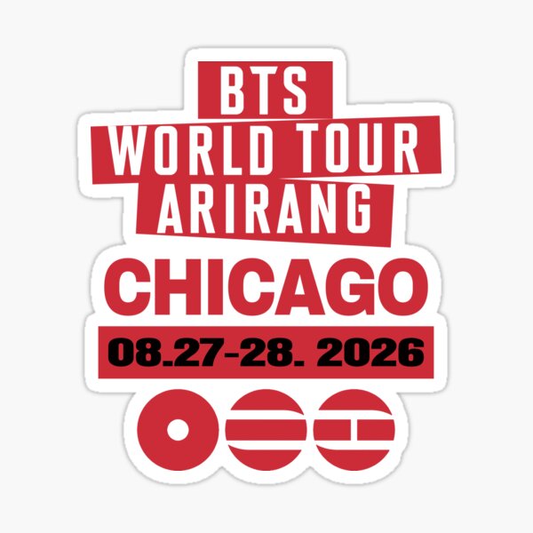Item preview, Gira mundial de BTS 2026 Arirang. CHICAGO. #2 designed and sold by EunsooLee.